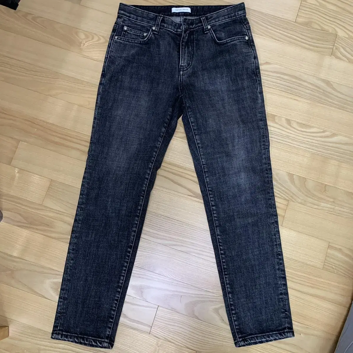 브랜디드 1981 BLACK STANDARD3 JEANS [CROP SL